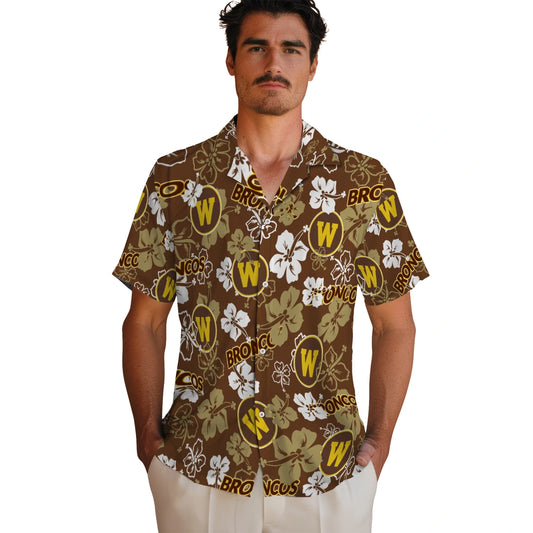 Western Michigan Broncos Hibiscus Bloom Hawaiian Shirt – Moonbestprint
