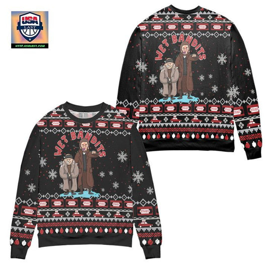 Wet Bandits Home Alone Ugly Christmas Sweater ? Usalast