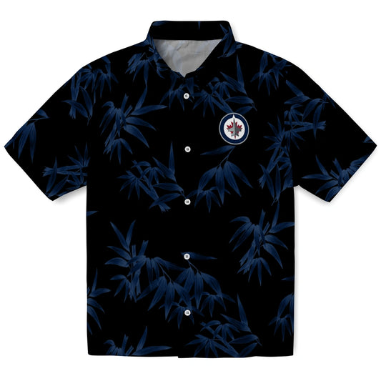 Winnipeg Jets Hawaiian Shirt - Bamboo Branches | Moonbestprint