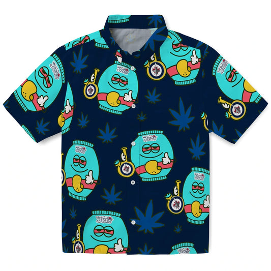 Winnipeg Jets Hawaiian Shirt - Chill Vibe | Moonbestprint