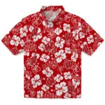 Wisconsin Badgers Hibiscus Bloom Hawaiian Shirt – Moonbestprint