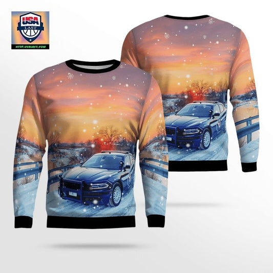 Wisconsin State Patrol Christmas Sweater 3D ? Usalast