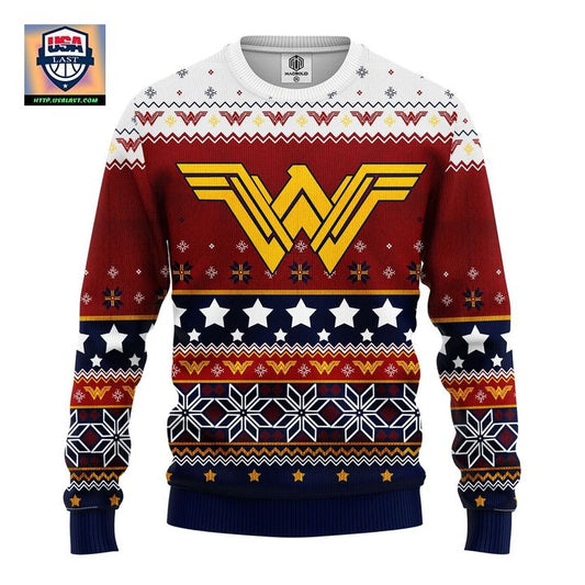 Wonder Woman 3D Christmas Sweater Amazing Gift Idea Thanksgiving Gift ? Usalast