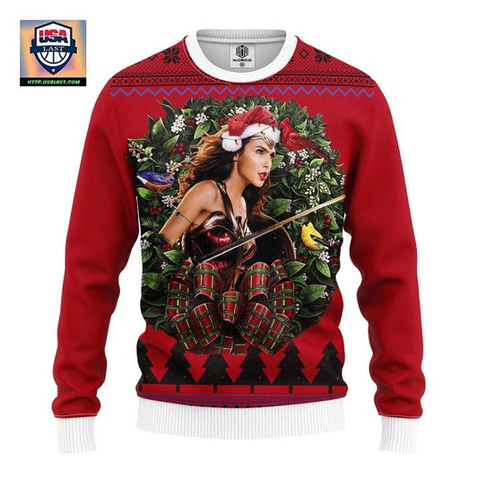 Wonder Woman New Noel Mc Ugly Christmas Sweater Thanksgiving Gift ? Usalast