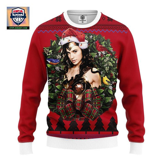 Wonder Woman Noel Mc Ugly Christmas Sweater Thanksgiving Gift ? Usalast