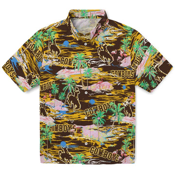 Wyoming Cowboys Flamingo Retreat 2026 Hawaiian Shirt – Moonbestprint