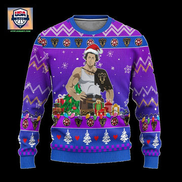 Yami Sukehiro Anime Ugly Christmas Sweater Black Clover Xmas Gift ? Usalast