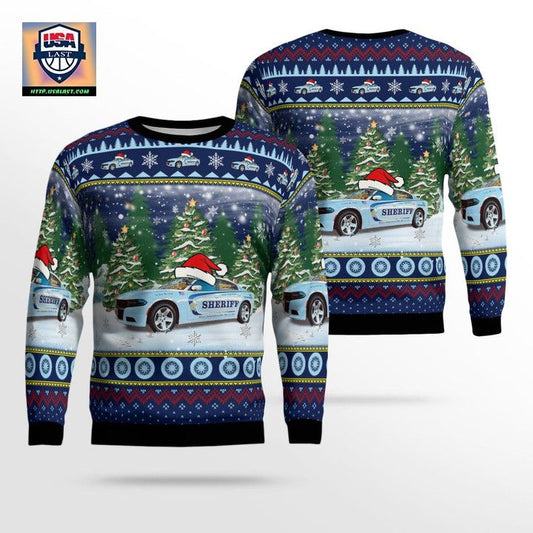 York-Poquoson Sheriff Office Virginia Christmas Sweater 3D ? Usalast