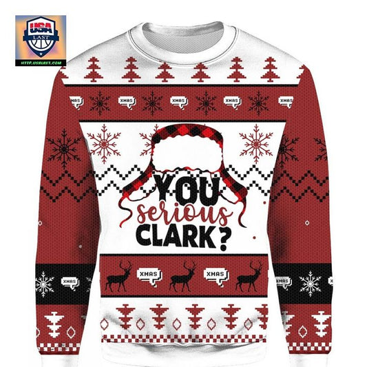 You Serious Clark National Lampoon Vacation Ugly 3D Christmas Sweater ? Usalast