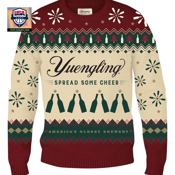 Yuengling Beer Spread Some Cheer Ugly Christmas Sweater 2022 ? Usalast