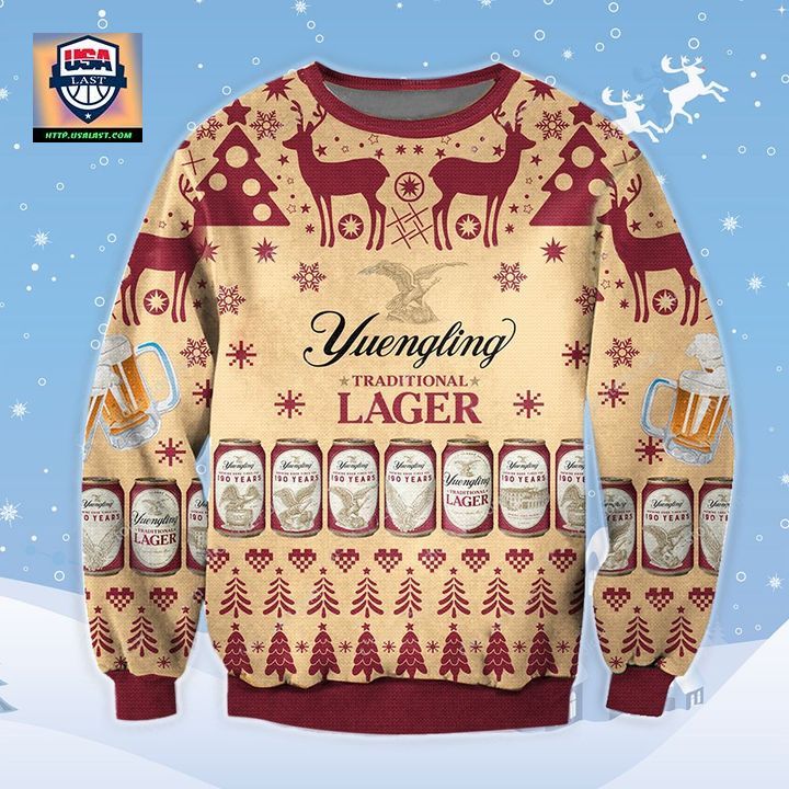 Yuengling Traditional Lager Ugly Christmas Sweater 2022 ? Usalast
