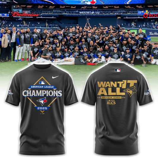 Toronto Blue Jays American League Champions Locker Room Tshirt | Joggers | Cap V2 | PG76 Moonbestprint