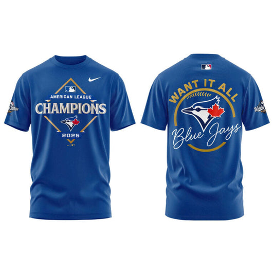 Toronto Blue Jays American League Champions Locker Room Tshirt | Joggers | Cap | HY34 Moonbestprint