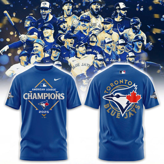 Toronto Blue Jays American League Champions Locker Room Tshirt | Joggers | Cap V3 | WW11 Moonbestprint