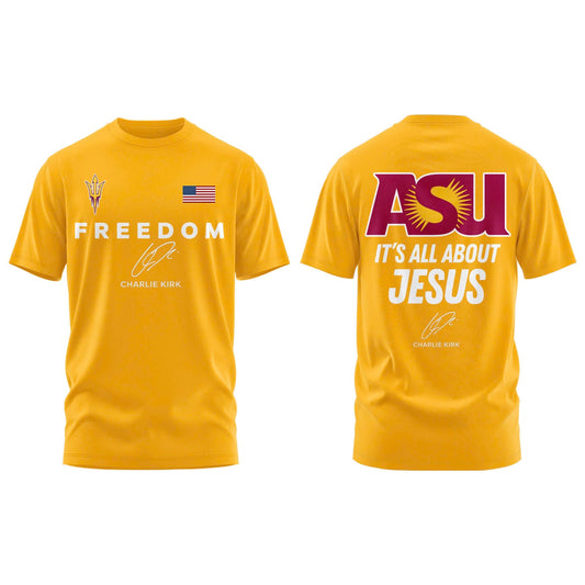 Arizona State Sun Devils "FREEDOM" Limited Edition Tshirt | PF65 Moonbestprint