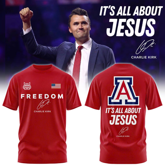 Arizona Wildcats "FREEDOM" Limited Edition Tshirt | QB41 Moonbestprint