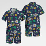 Notre Dame Fighting Irish Floral Hawaiian Shirt – Moonbestprint
