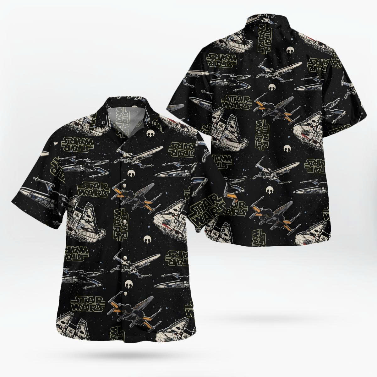 Star Wars Spaceships Aloha Hawaiian Shirt – Moonbestprint