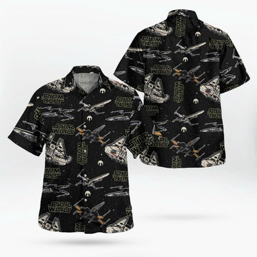 Star Wars Spaceships Aloha Hawaiian Shirt – Moonbestprint