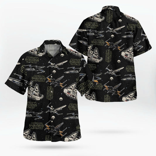 Star Wars Spaceships Aloha Hawaiian Shirt – Moonbestprint