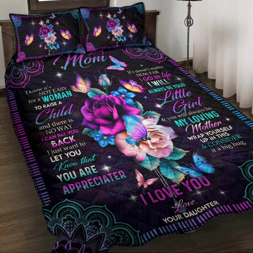 Gift For Mom - My Loving Mother - Blanket - Qttrendycustom