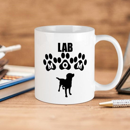 Creative Ideas For Mother's Day - Lab Mom - Mug - Qttrendycustom