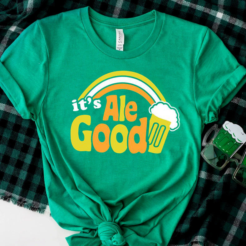 Men's It's Ale Good Tee - T shirt - Qttrendycustom