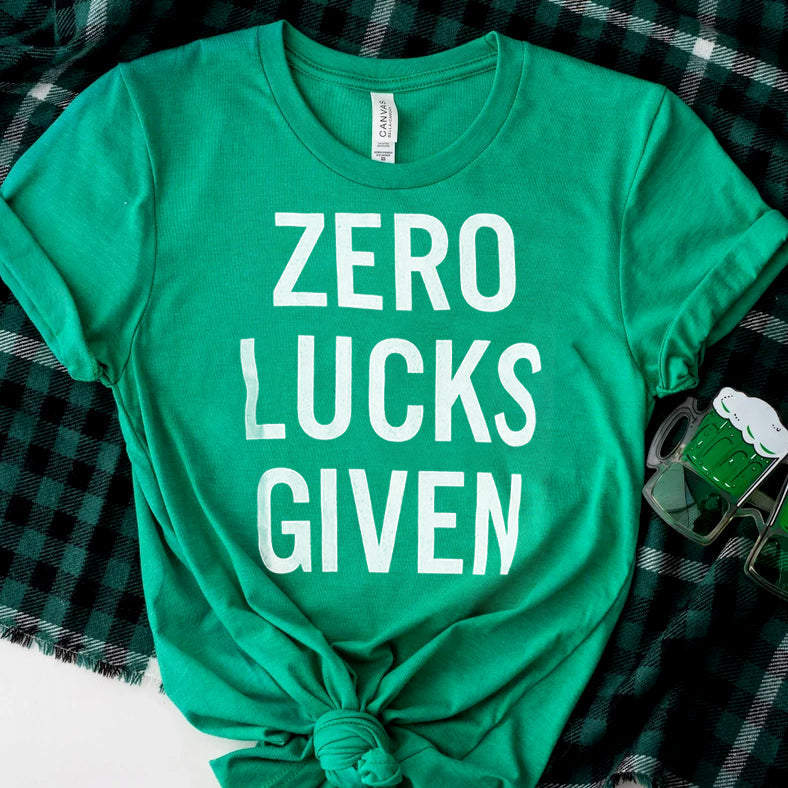 Men's Zero Lucks Given Tee - T shirt - Qttrendycustom