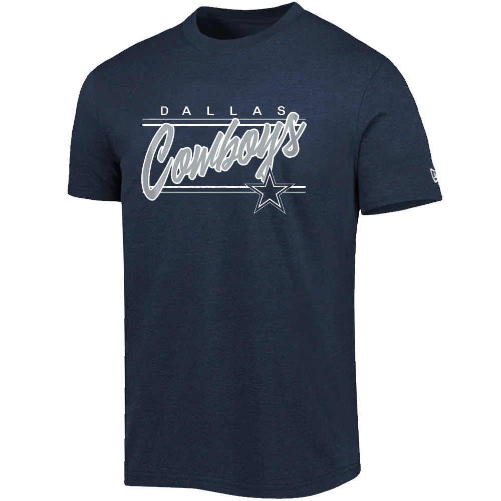 Dallas Cowboys Script Block NFL T-Shirt