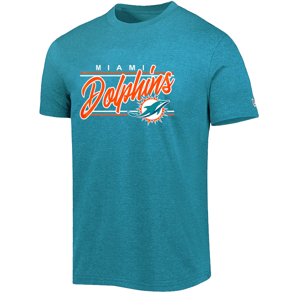Miami Dolphins Script Block NFL T-Shirt