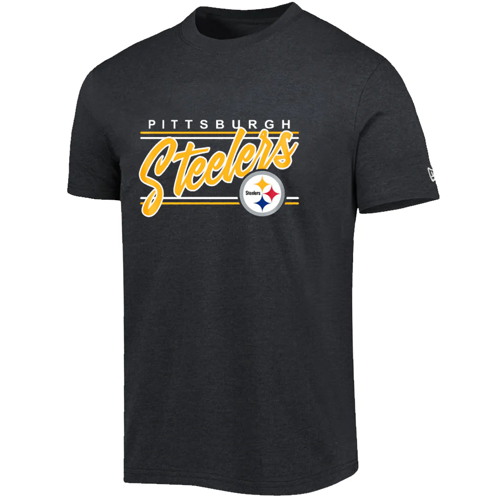 Pittsburgh Steelers Script Block NFL T-Shirt
