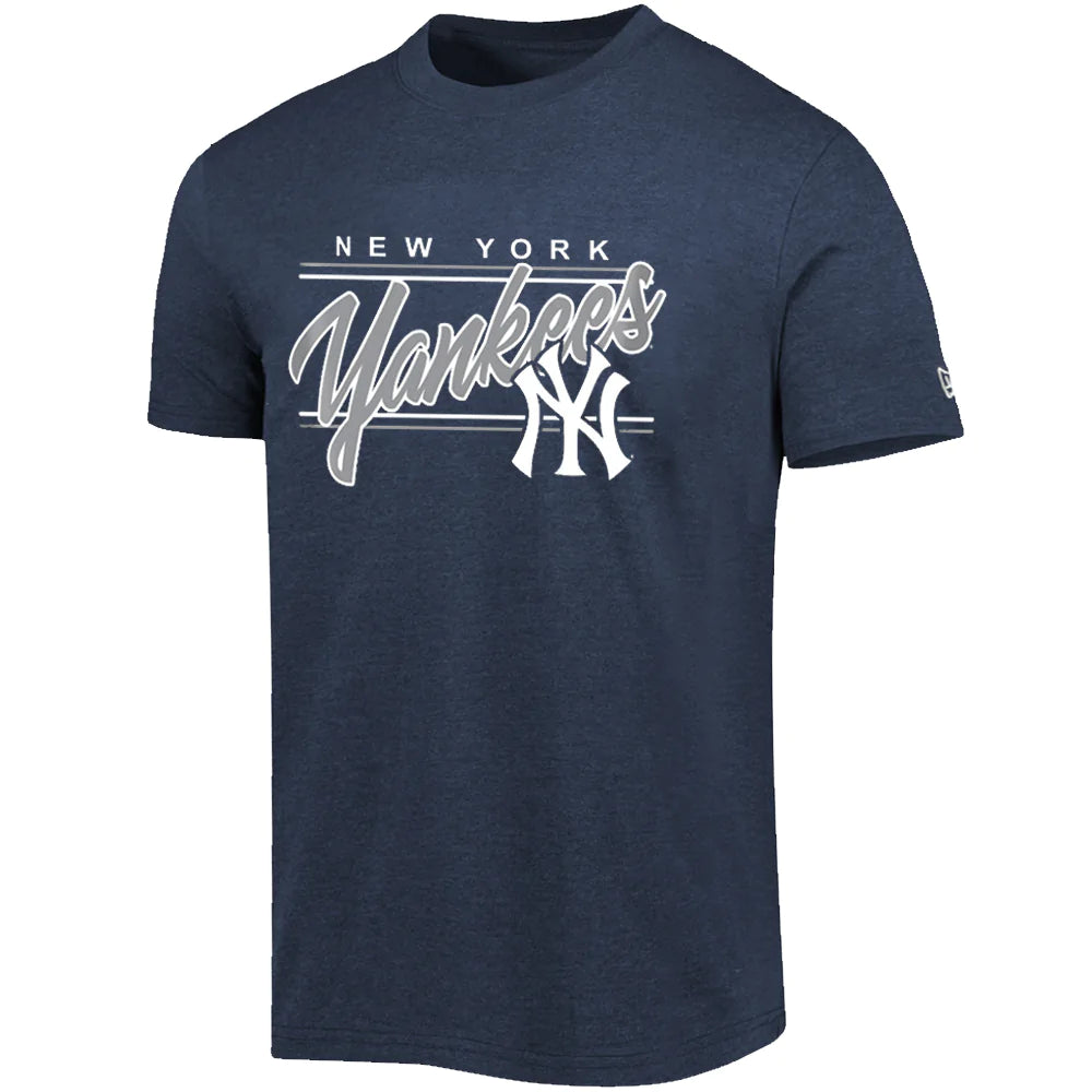 New York Yankees Script Block MLB T-Shirt