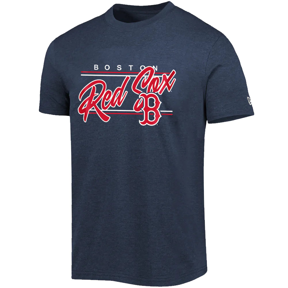 Boston Red Sox Script Block MLB T-Shirt