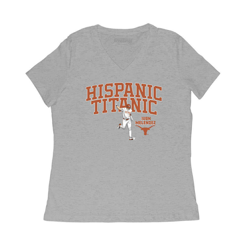 Texas Baseball Ivan Melendez Hispanic Titanic
