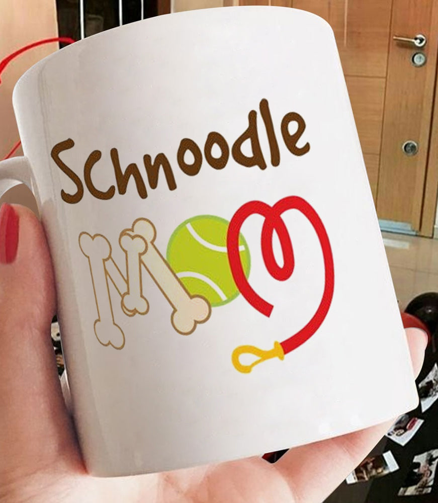 Creative Ideas For Mother's Day - Schnoodle Dog Mom - Mug - Qttrendycustom