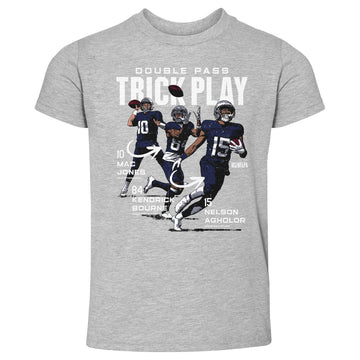 Mac Jones Kendrick Bourne & Nelson Agholor Trick Pass