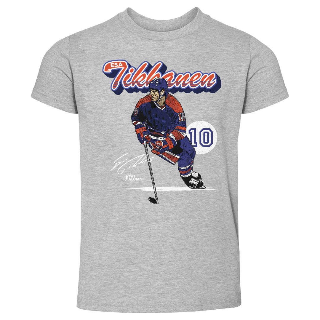 Esa Tikkanen Edmonton Retro Script