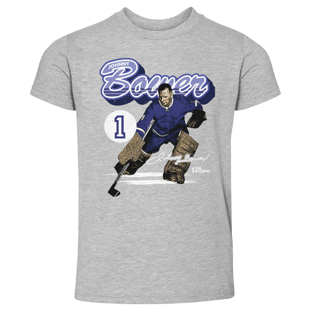 Johnny Bower Toronto Retro Script