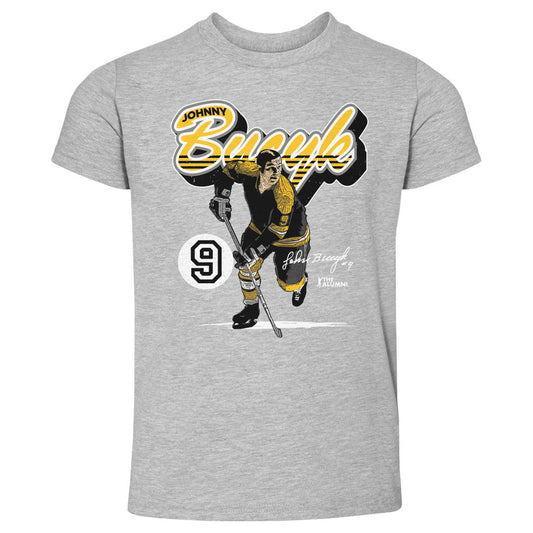Johnny Bucyk Boston Retro Script