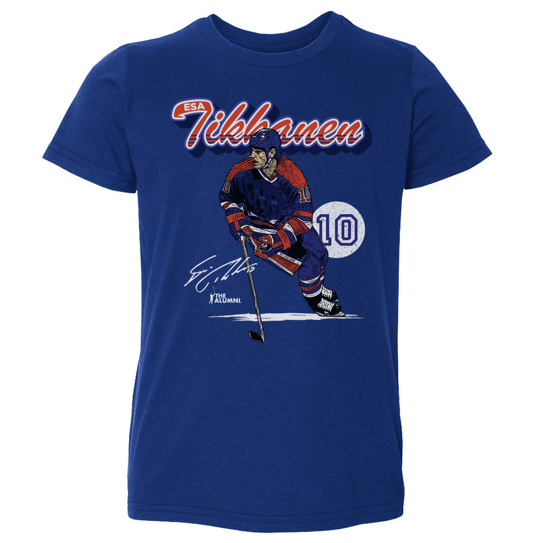 Esa Tikkanen Edmonton Retro Script