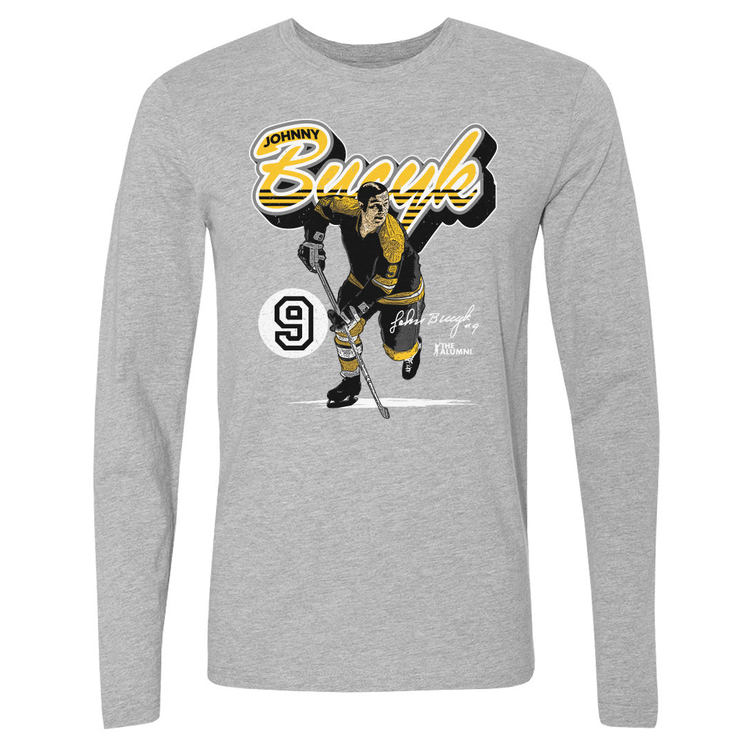 Johnny Bucyk Boston Retro Script