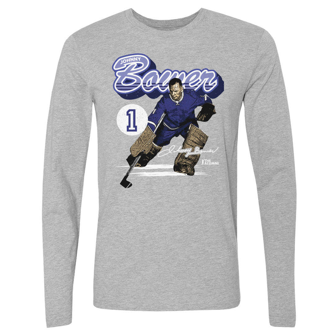 Johnny Bower Toronto Retro Script