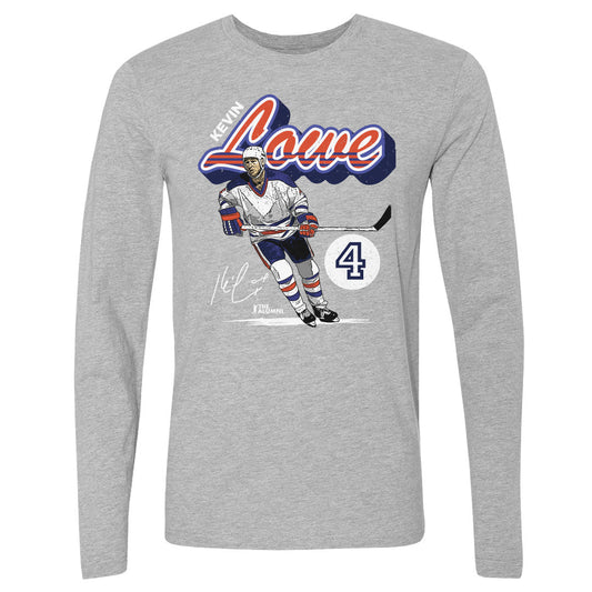 Kevin Lowe Edmonton Retro Script