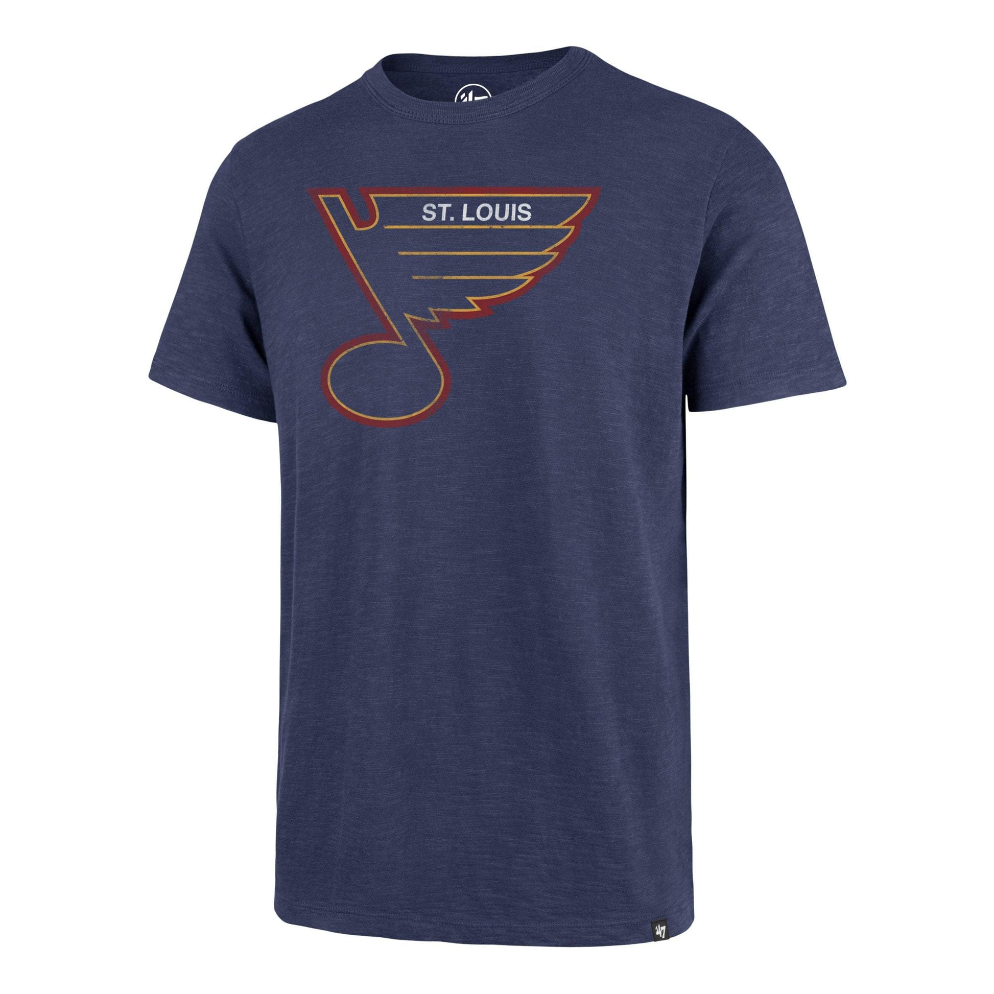 ST. LOUIS BLUES VINTAGE GRIT  SCRUM TEE