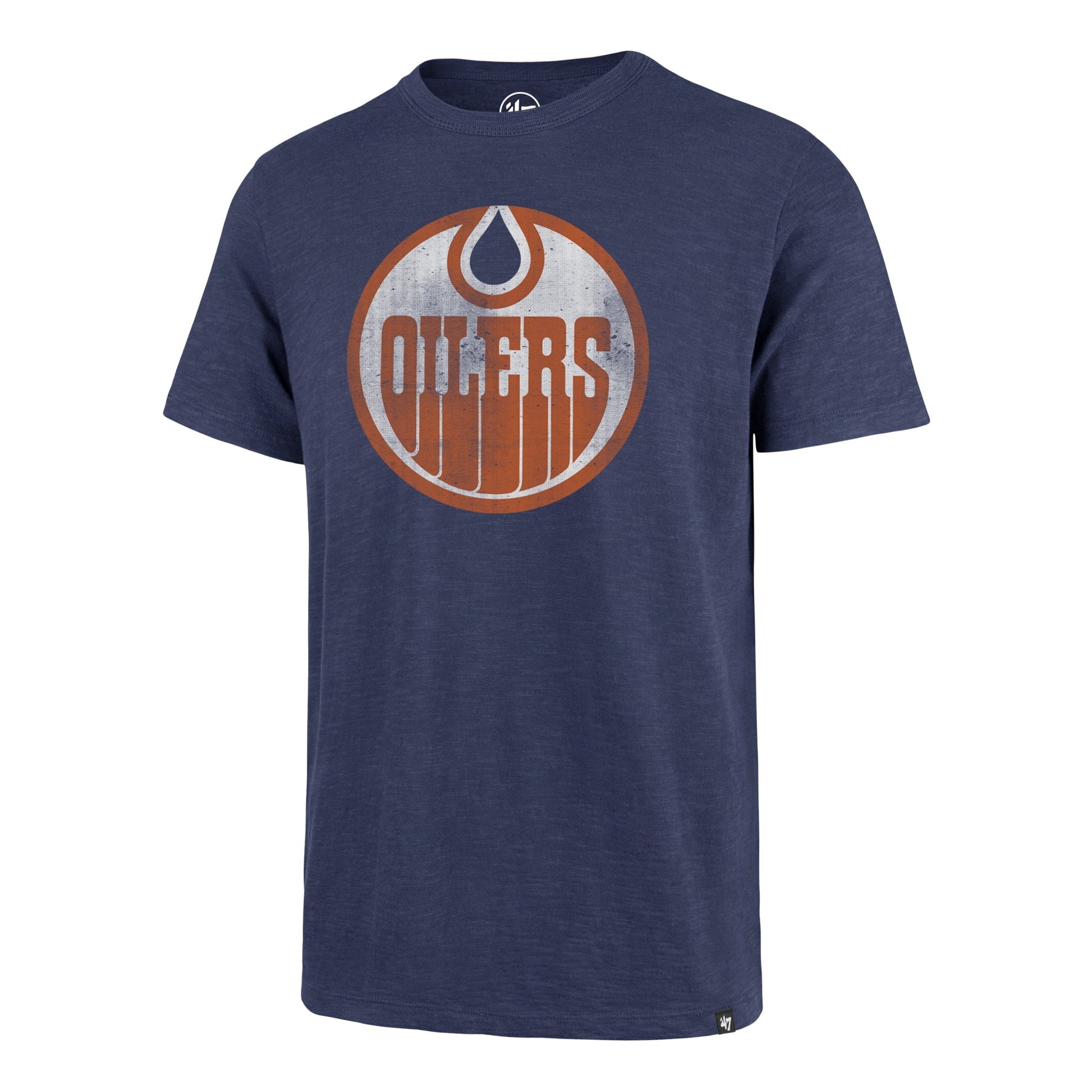 EDMONTON OILERS VINTAGE GRIT  SCRUM TEE