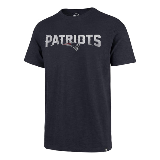 NEW ENGLAND PATRIOTS GRIT WORDMARK  SCRUM TEE