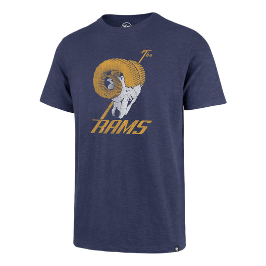 LOS ANGELES RAMS LEGACY GRIT VINTAGE  SCRUM TEE
