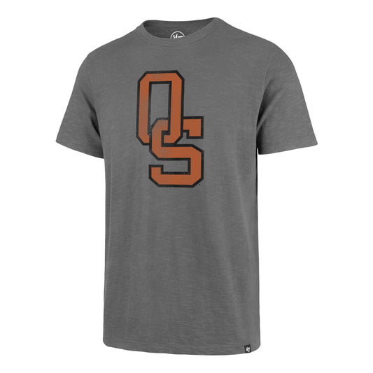 OKLAHOMA STATE COWBOYS VINTAGE GRIT  SCRUM TEE
