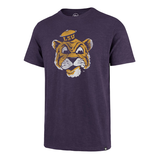 LOUISIANA STATE TIGERS LSU VINTAGE GRIT  SCRUM TEE