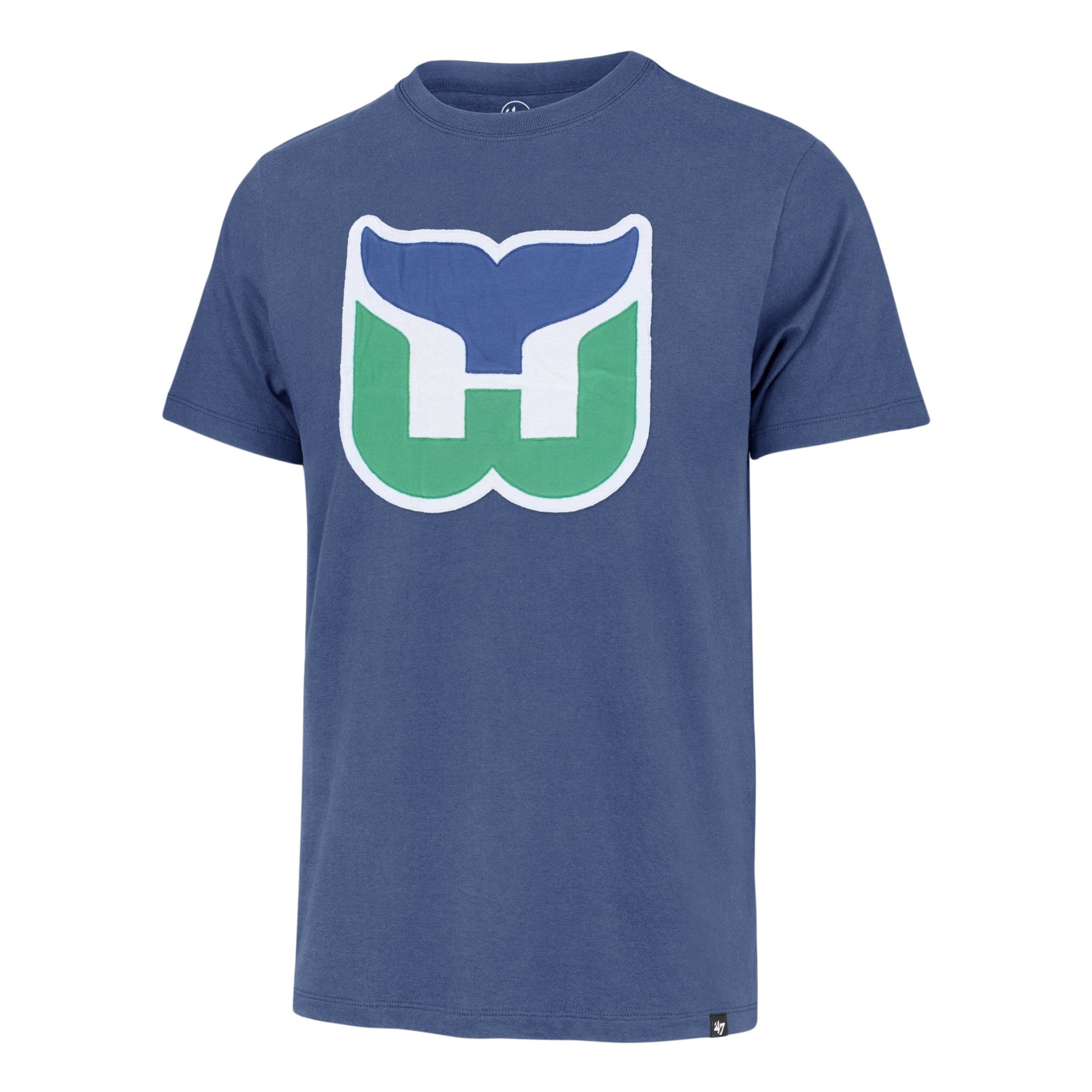 HARTFORD WHALERS VINTAGE FRANKLIN KNOCKOUT  FIELDHOUSE TEE